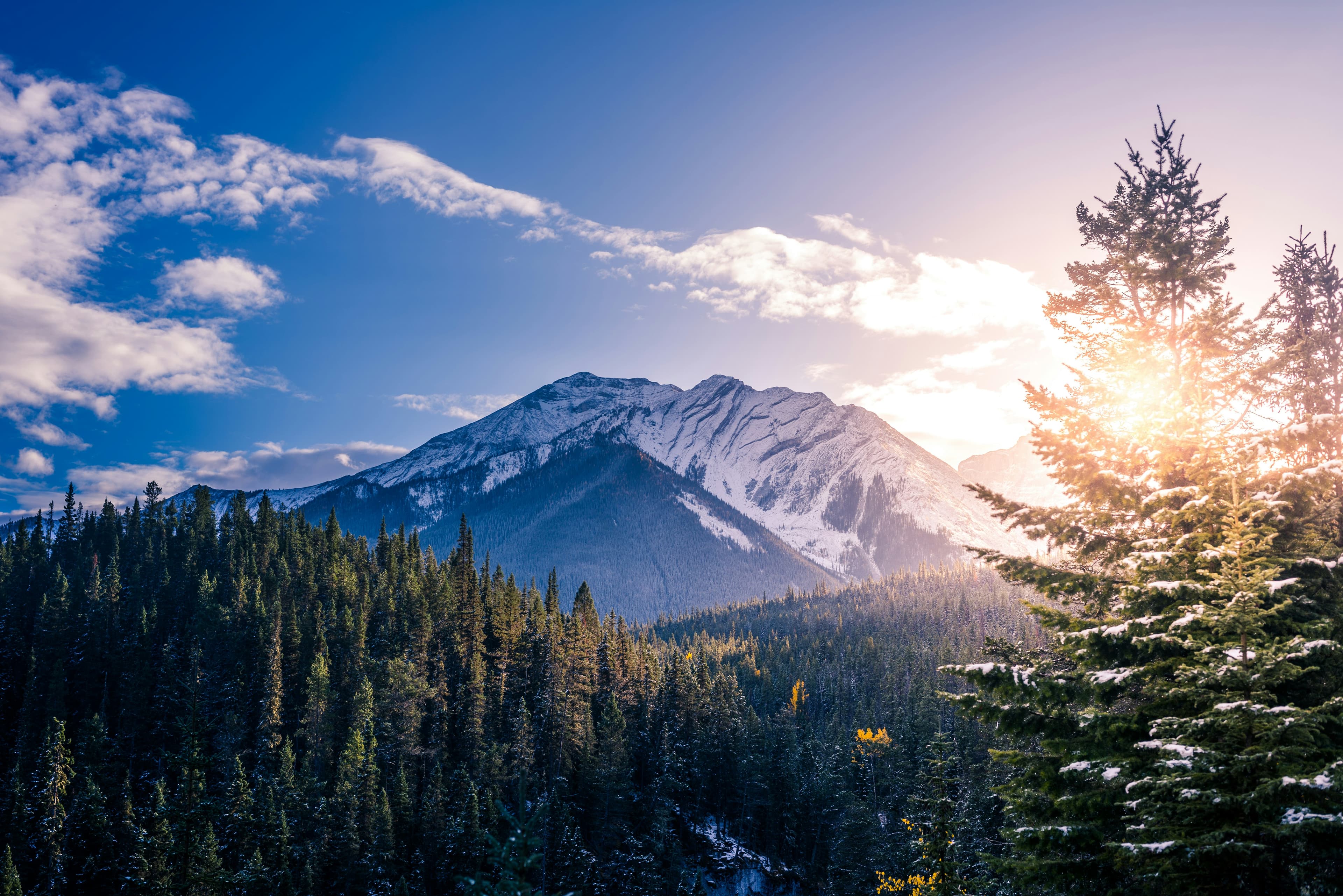 Mountains view